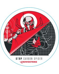 ADESIVO CARBON SPIDER - CROWDSTRIKE