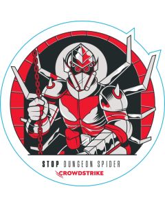ADESIVO DUNGEON SPIDER - CROWDSTRIKE