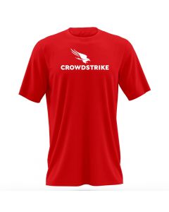 CAMISETA MASCULINA - CROWDSTRIKE - VERMELHO 