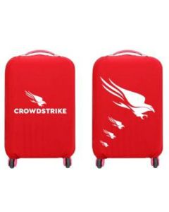 CAPA PARA MALA CROWDSTRIKE  - VERMELHO-Confecção - P