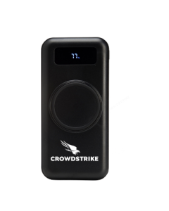 POWER BANK 10000MAH - CROWDSTRIKE - PRETA