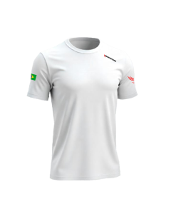 CAMISETA FEMININA PIMA PERUANO - CROWDSTRIKE - BRANCA