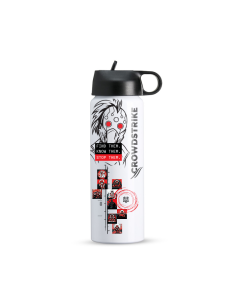 SQUEEZE EM ALUMÍNIO 800ML - CRW FIND THEM - BRANCA