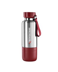 GARRAFA TÉRMICA INOX 500ML - CROWDSTRIKE - VERMELHO