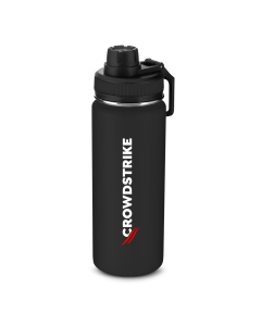 GARRAFA TÉRMICA 850ML - CROWDSTRIKE - PRETA