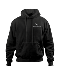 MOLETOM MASCULINO CANGURU COM CAPUZ - CROWDSTRIKE  PRETA