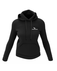 MOLETOM FEMININO CANGURU COM CAPUZ - CROWDSTRIKE - PRETA