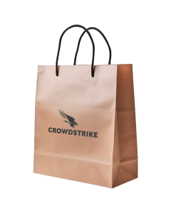 SACOLA KRAFT CROWDSTRIKE - BEGE