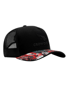 BONÉ TRUCKER - ADVERSÁRIOS - CROWDSTRIKE  - PRETA