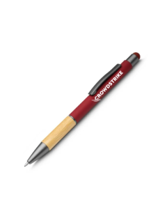 CANETA ESFEROGRÁFICA EM ALUMÍNIO RECICLÁVEL - CROWDSTRIKE 