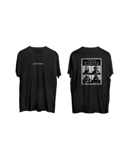 CAMISETA MASCULINA PREMIUM - CROWDSTRIKE - PRETA