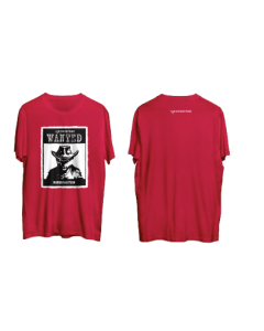 CAMISETA MASCULINA PREMIUM - CROWDSTRIKE - VERMELHO 