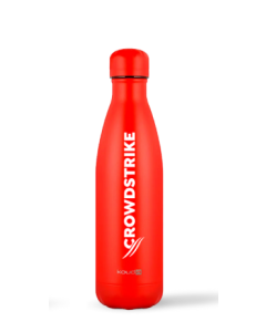 GARRAFA TÉRMICA KOUDA 500ML – CROWDSTRIKE - VERMELHO
