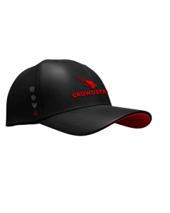 BONÉ ABA CURVA DADHAT - CROWDSTRIKE  - PRETA